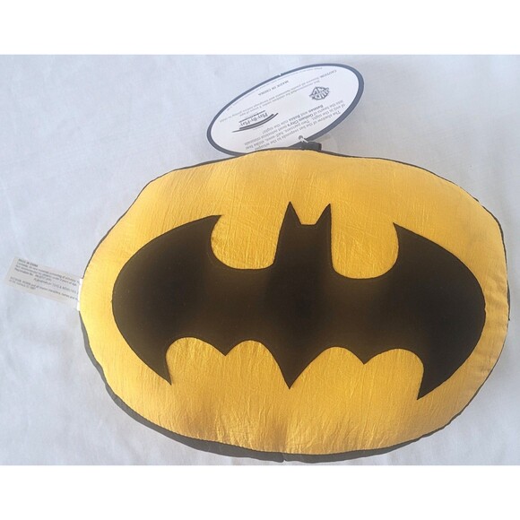 1997 Vintage Batman Pillow Plush w/ Suction Cup – Play-By-Play - Picture 2 of 7